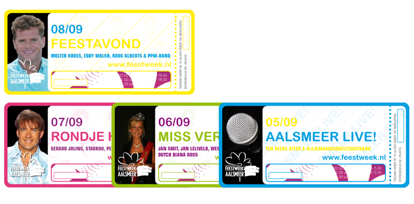 Toegangskaarten Feestweek Aalsmeer
